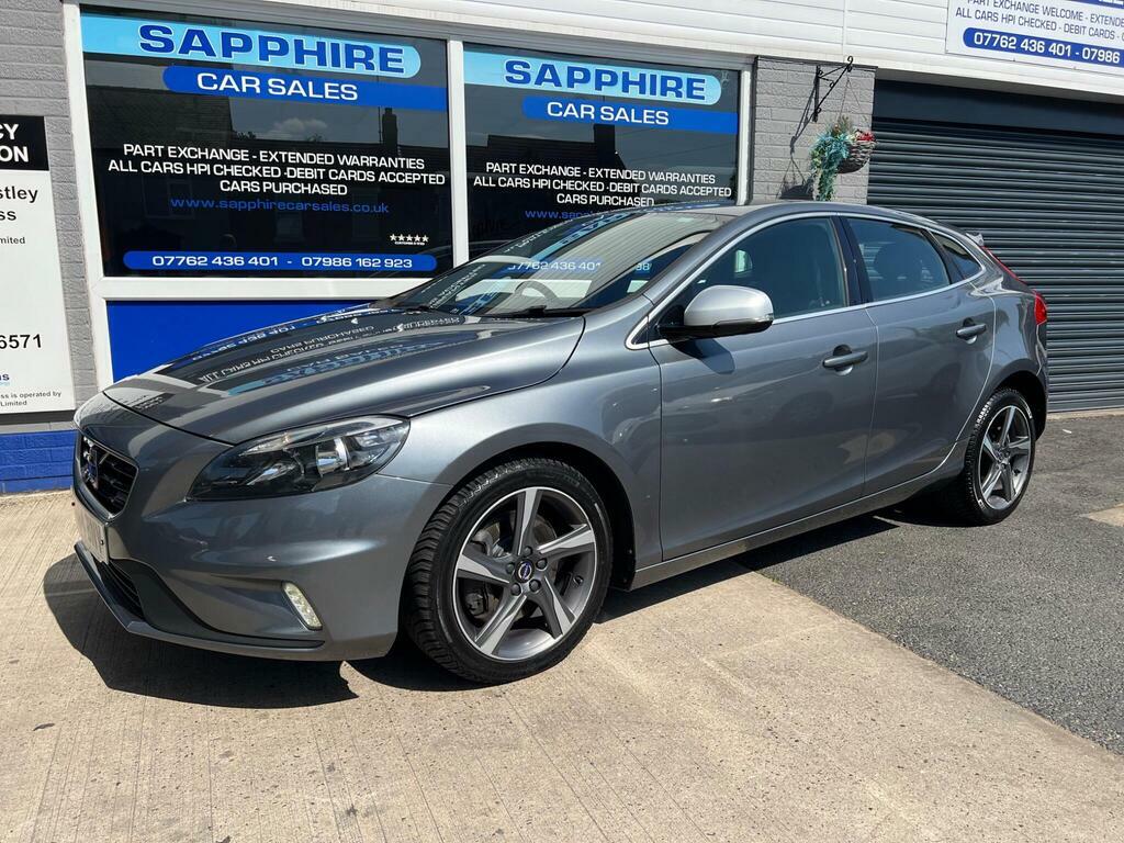 Volvo V40 2.0 D4 R-design Euro 6 S S BW64BNV Grey #4