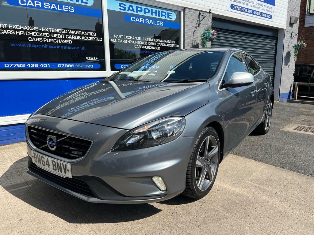 Volvo V40 2.0 D4 R-design Euro 6 S S BW64BNV Grey #3