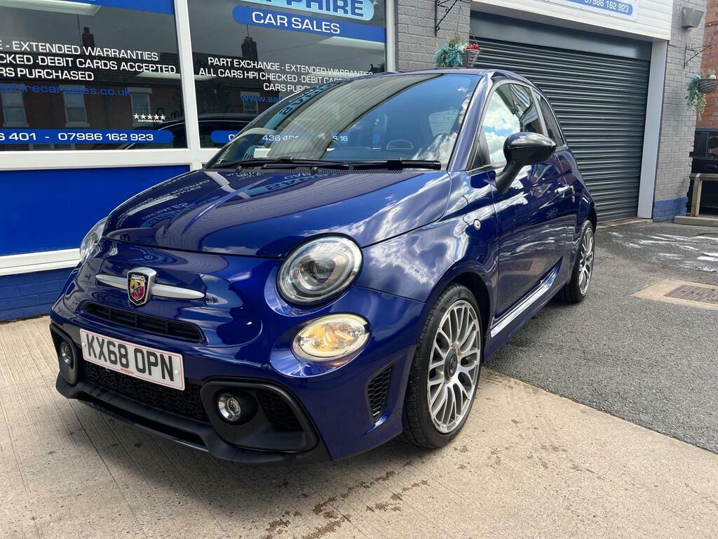 Abarth 595 1.4 T-jet Euro 6 KX68OPN Blue #4