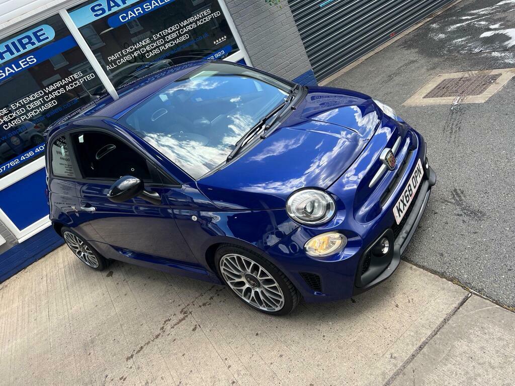 Abarth 595 1.4 T-jet Euro 6 KX68OPN Blue #2