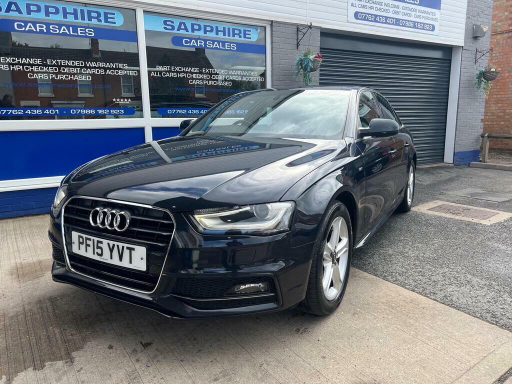 Audi A4 2.0 Tdi Ultra S Line Euro 6 S S PF15YVT Blue #4