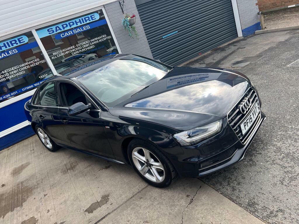 Audi A4 2.0 Tdi Ultra S Line Euro 6 S S Blue