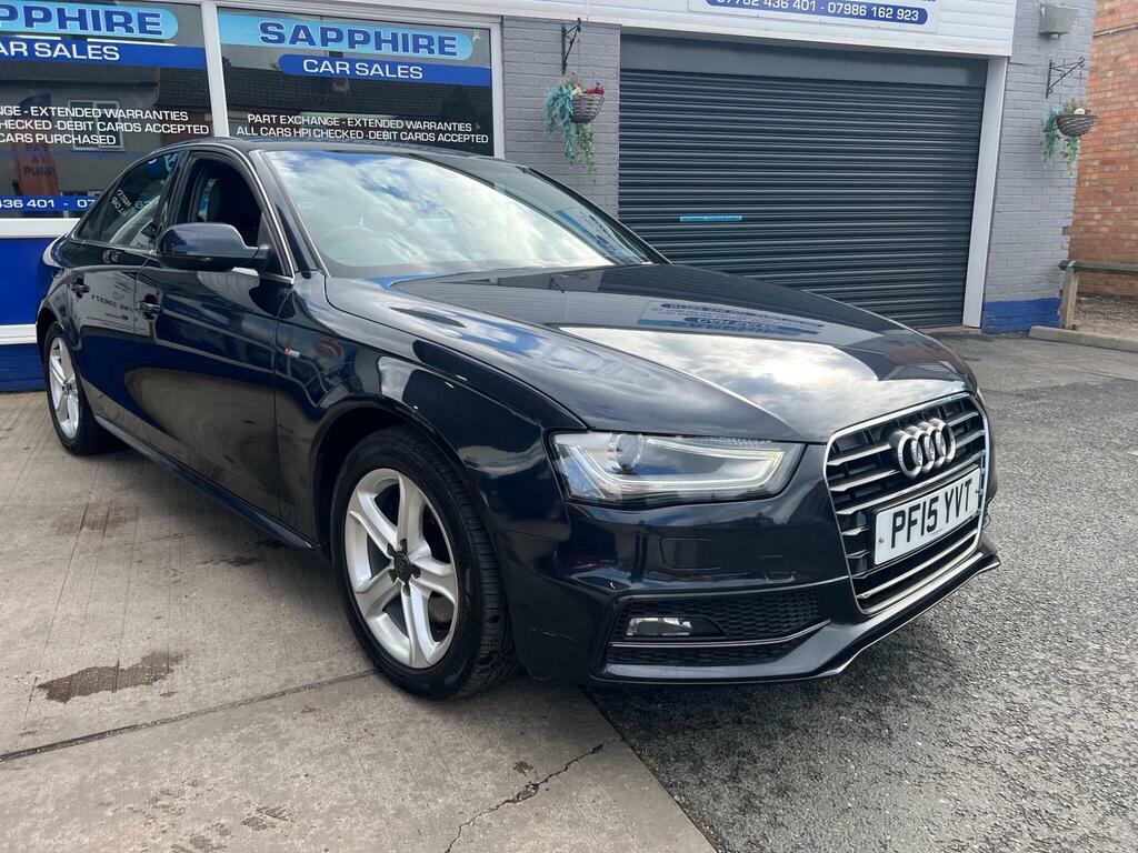 Audi A4 2.0 Tdi Ultra S Line Euro 6 S S PF15YVT Blue #3