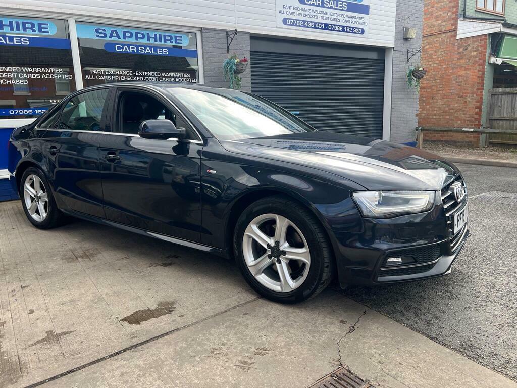 Audi A4 2.0 Tdi Ultra S Line Euro 6 S S PF15YVT Blue #2