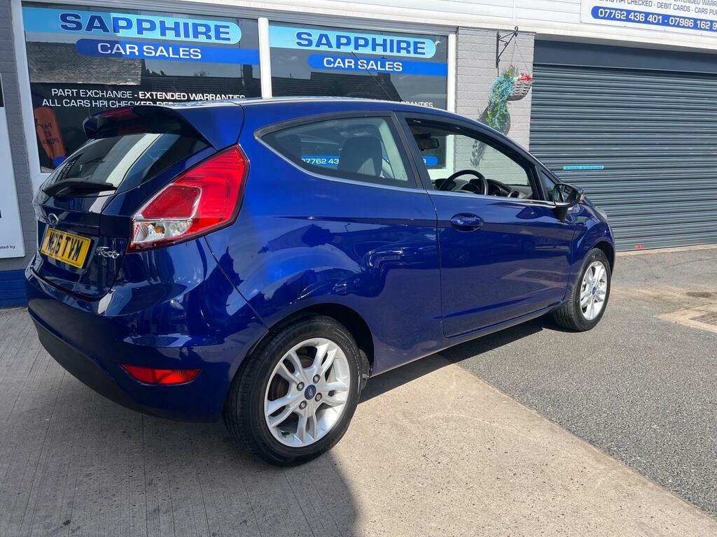 Ford Fiesta 1.25 Zetec Euro 6 MC16TVM Blue #6