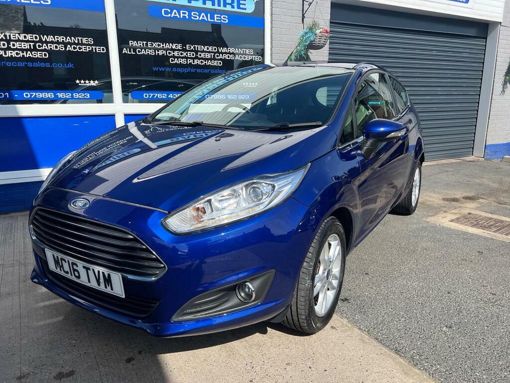 Ford Fiesta 1.25 Zetec Euro 6 MC16TVM Blue #3