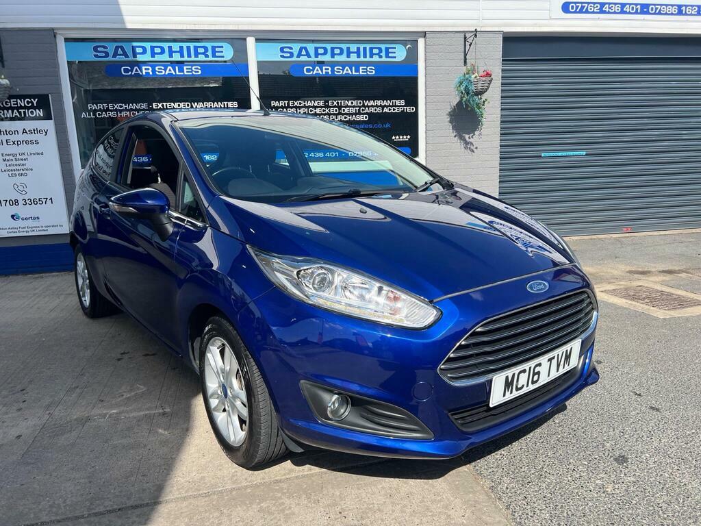 Ford Fiesta 1.25 Zetec Euro 6 MC16TVM Blue #2