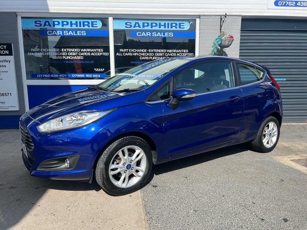 Ford Fiesta 1.25 Zetec Euro 6 MC16TVM Blue #4