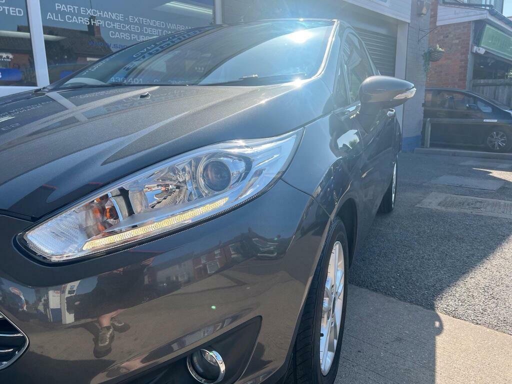 Ford Fiesta 1.25 Zetec Euro 6 BN66TWC Grey #6