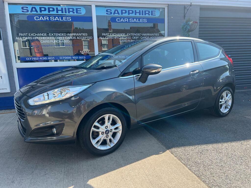 Ford Fiesta 1.25 Zetec Euro 6 BN66TWC Grey #3