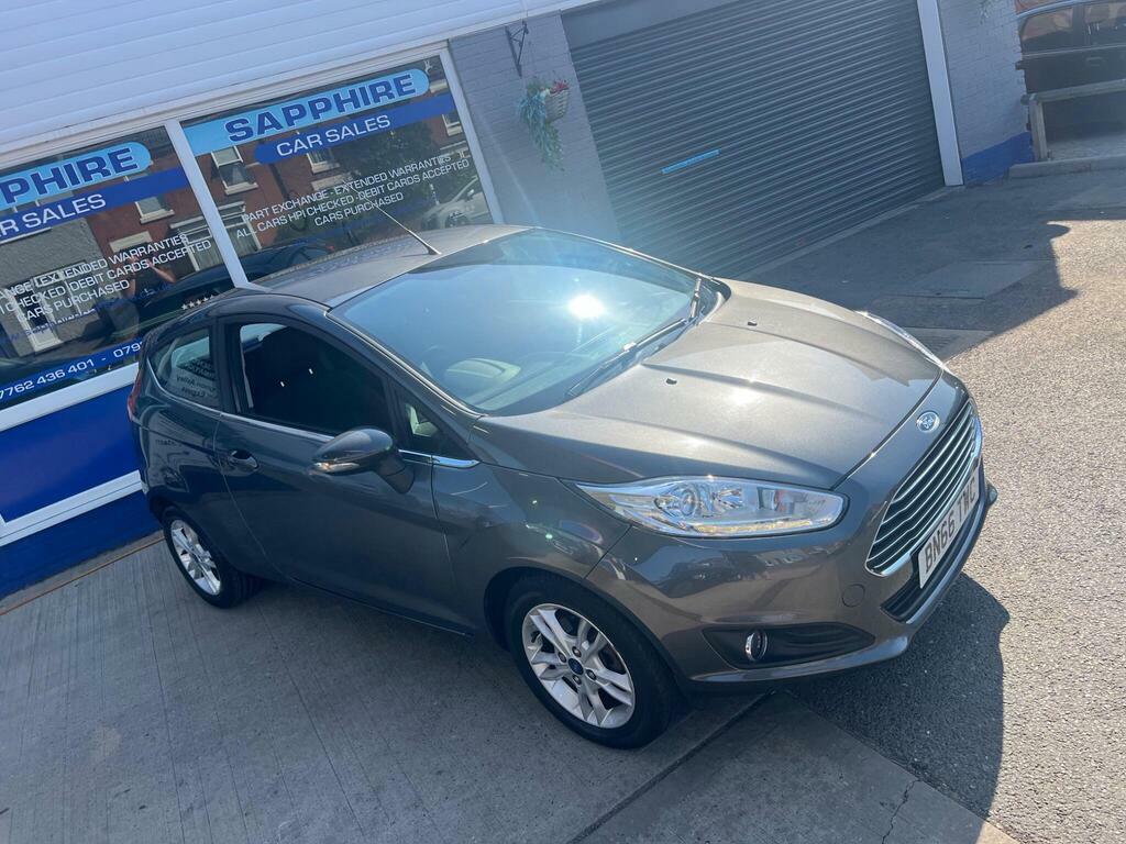 Ford Fiesta 1.25 Zetec Euro 6 BN66TWC Grey #5
