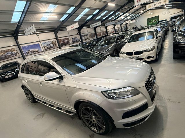 Audi Q7 3.0 Tdi V6 S Line Plus Tiptronic Quattro Euro 5 S NV62HVD Silver #2