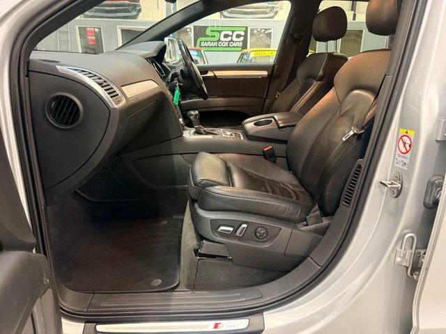 Audi Q7 3.0 Tdi V6 S Line Plus Tiptronic Quattro Euro 5 S NV62HVD Silver #4