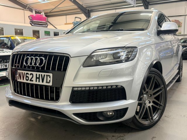 Audi Q7 3.0 Tdi V6 S Line Plus Tiptronic Quattro Euro 5 S NV62HVD Silver #5