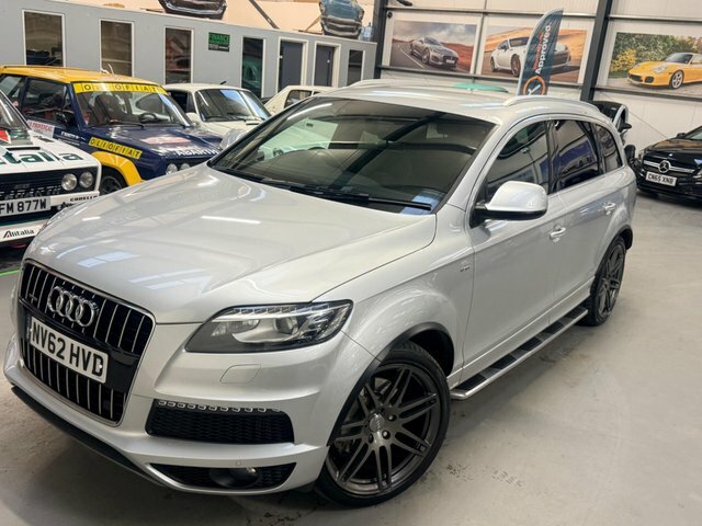 Audi Q7 3.0 Tdi V6 S Line Plus Tiptronic Quattro Euro 5 S Silver