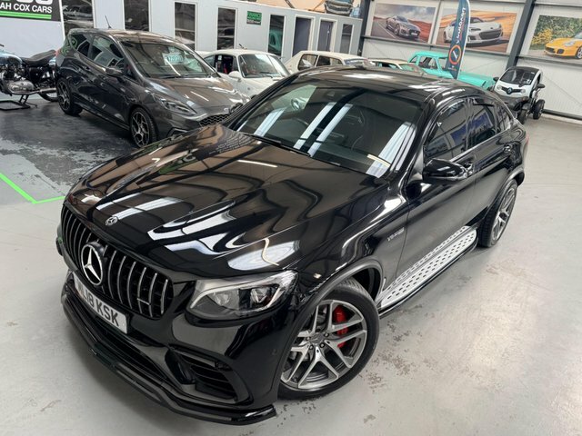 Mercedes-Benz GLC Class 4.0 Glc63 V8 Biturbo Amg S Premium Coupe Spds Mc Black