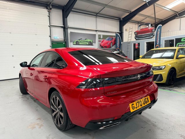 Peugeot 508 1.5 Bluehdi Gt Line Fastback Euro 6 S S Red #4