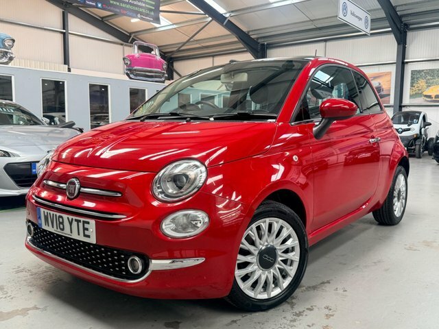 Fiat 500 1.2 Lounge Euro 6 S S WV18YTE Red #6