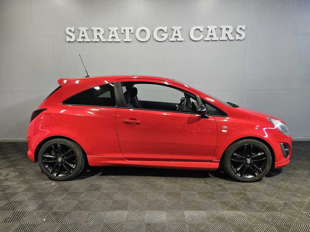 Vauxhall Corsa 1.2 16V Limited Edition Hatchback Manua GU13XKN Red #2