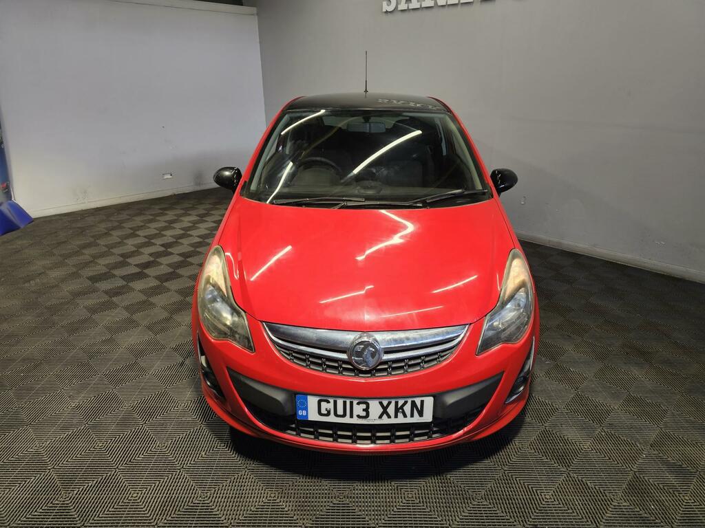 Vauxhall Corsa 1.2 16V Limited Edition Hatchback Manua GU13XKN Red #5