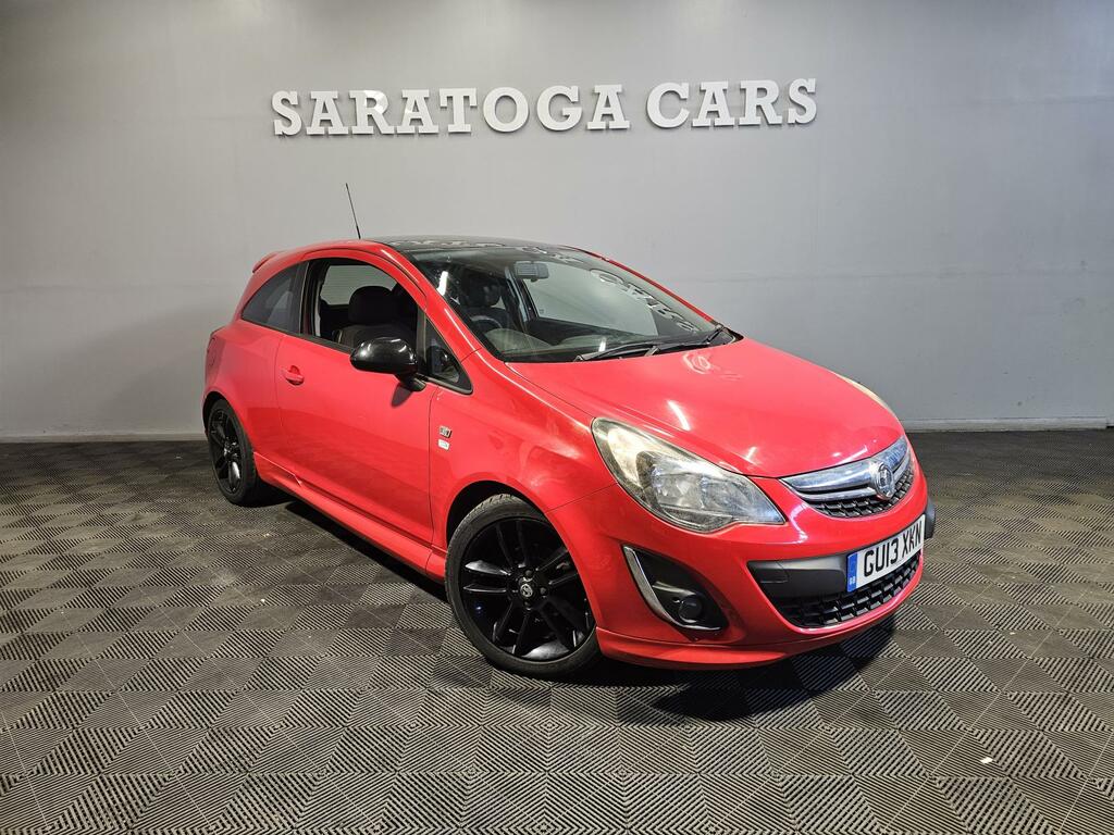 Vauxhall Corsa 1.2 16V Limited Edition Hatchback Manua Red