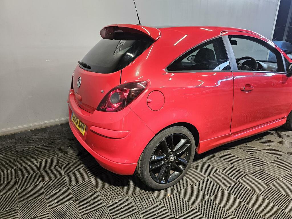 Vauxhall Corsa 1.2 16V Limited Edition Hatchback Manua GU13XKN Red #3