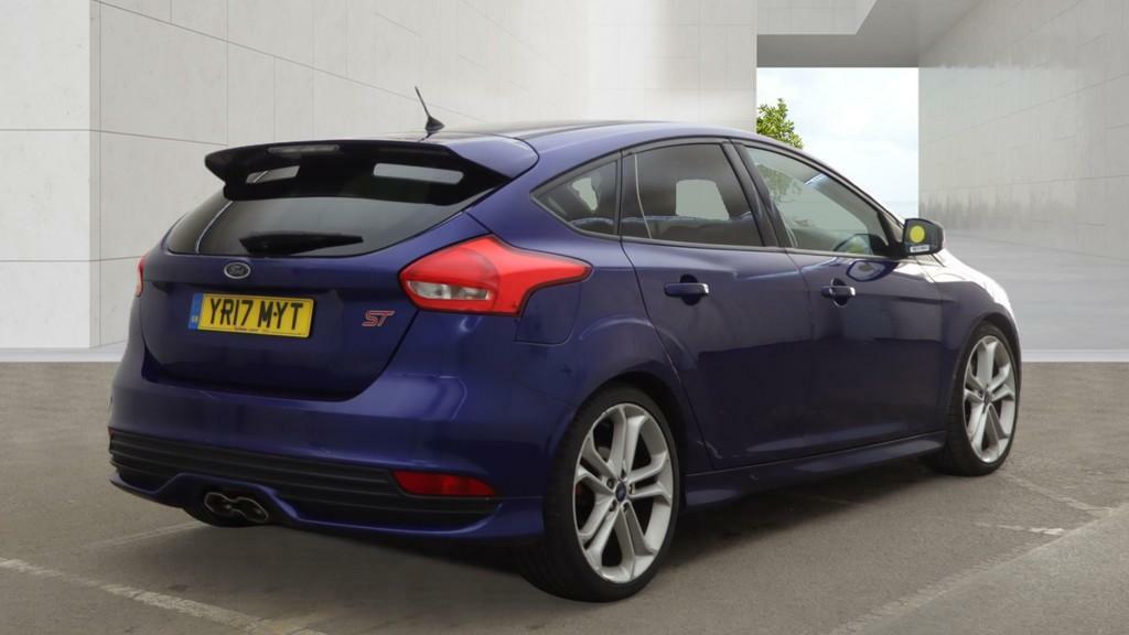 Ford Focus 2.0 Tdci St-2 Hatchback Euro 6 YR17MYT Blue #3