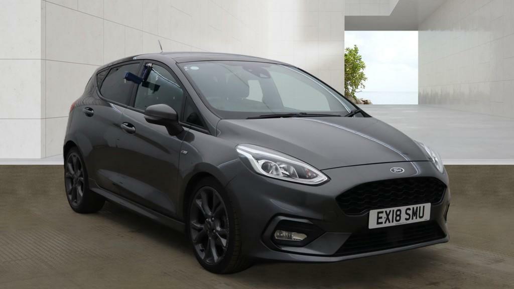 Ford Fiesta 1.0T Ecoboost St-line X Hatchback Manua EX18SMU Grey #6