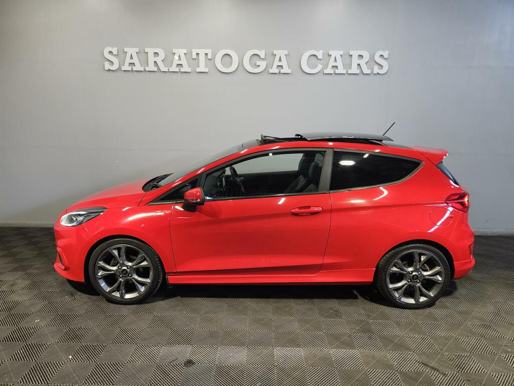 Ford Fiesta 1.0T Ecoboost Gpf St-line X Hatchback M EY68XJF Red #2