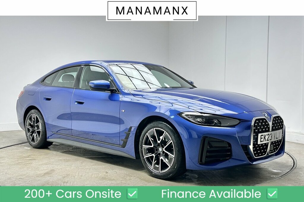 BMW 4 Series Gran Coupe 420I M Sport Blue