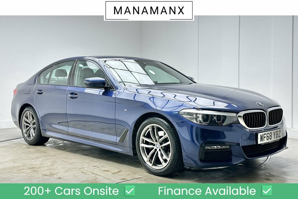 BMW 5 Series 520I M Sport Blue