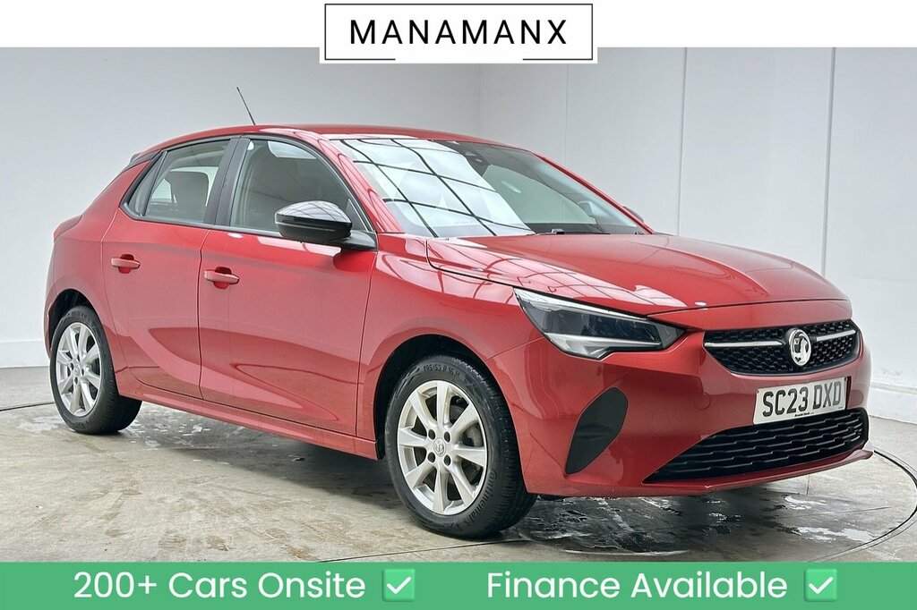 Vauxhall Corsa Design Red
