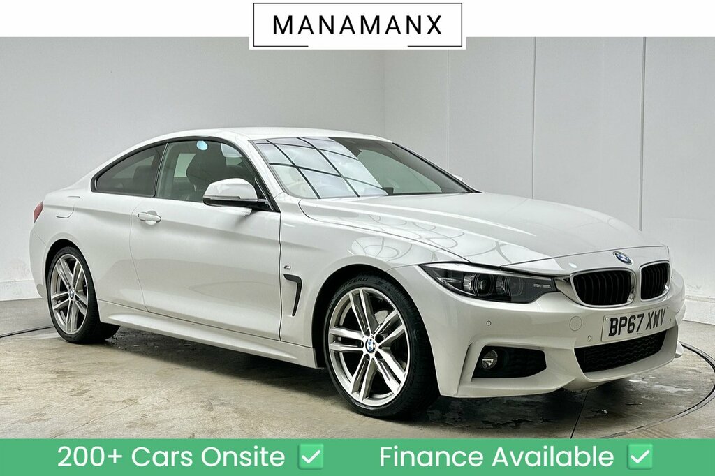 BMW 4 Series 420D M Sport White