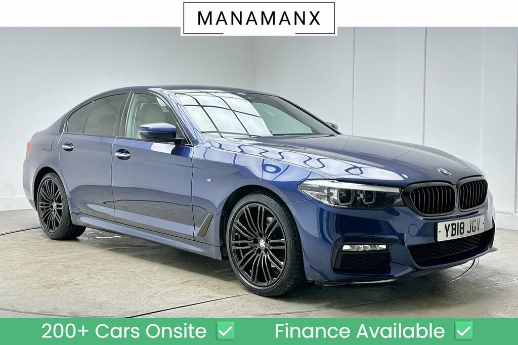 BMW 5 Series 520D M Sport Blue
