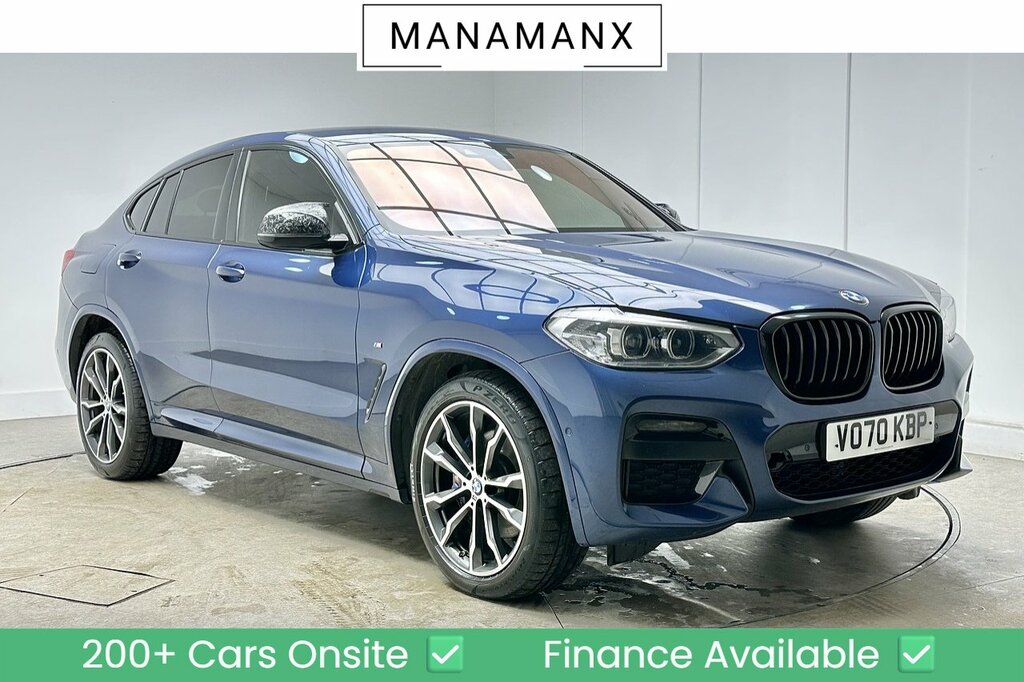 BMW X4 30D M Sport Blue