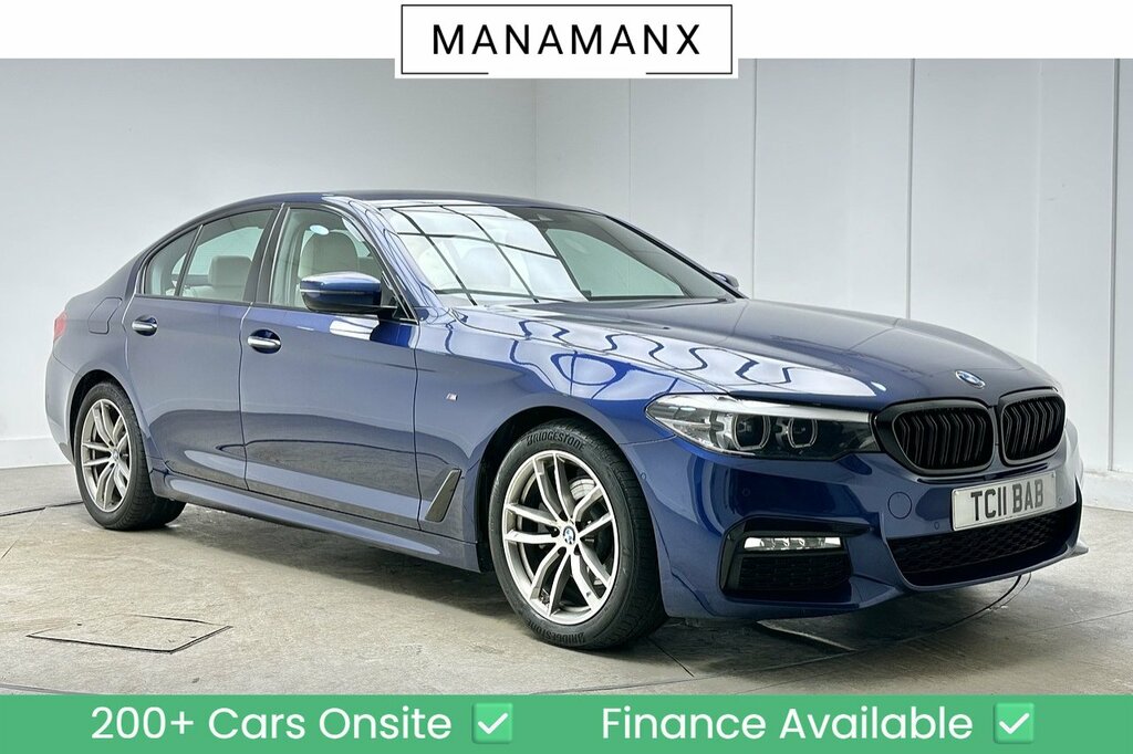 BMW 5 Series 520D M Sport Blue