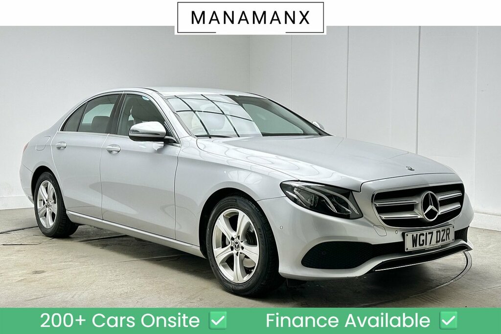 Mercedes-Benz E Class E220d Se Silver