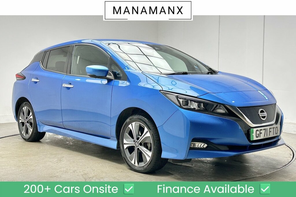 Nissan Leaf E Tekna Blue