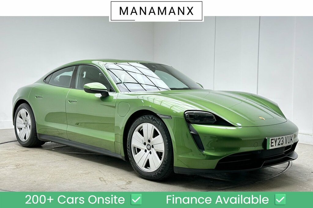 Porsche Taycan Performance Plus Green