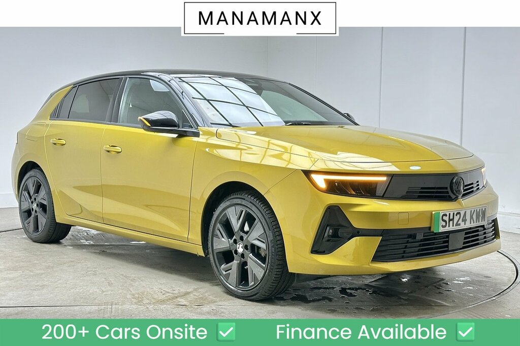 Vauxhall Astra Gs Yellow