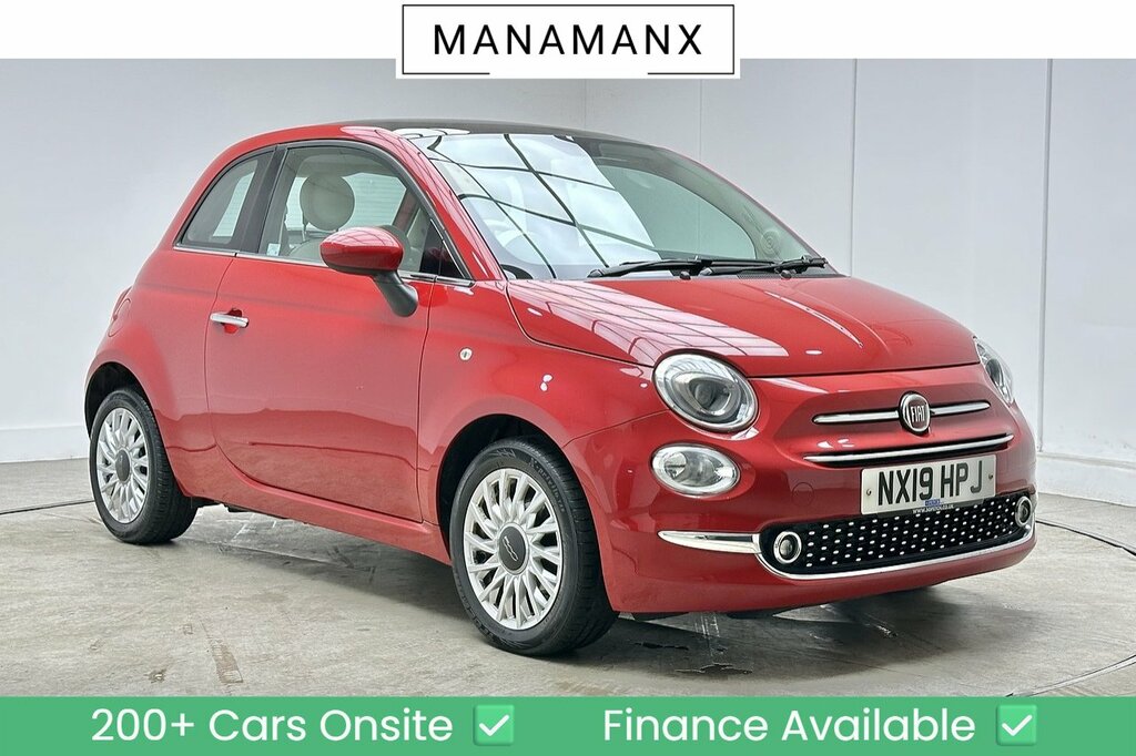 Fiat 500 Lounge Red