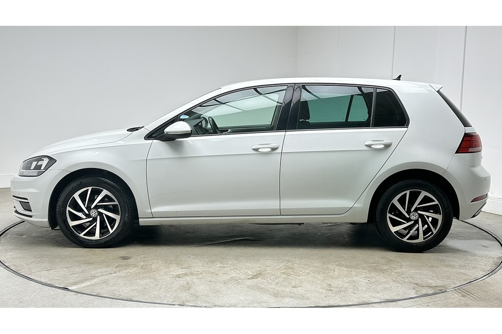 Volkswagen Golf Tdi Match SJ69OYH White #6