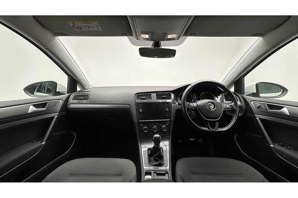 Volkswagen Golf Tdi Match SJ69OYH White #2