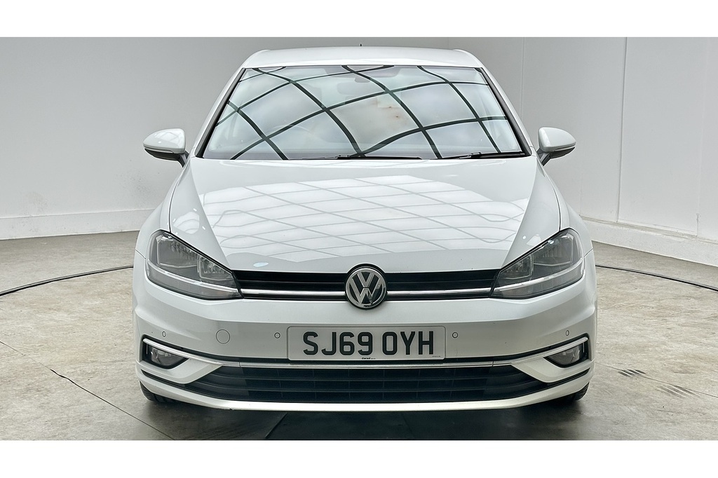Volkswagen Golf Tdi Match SJ69OYH White #3