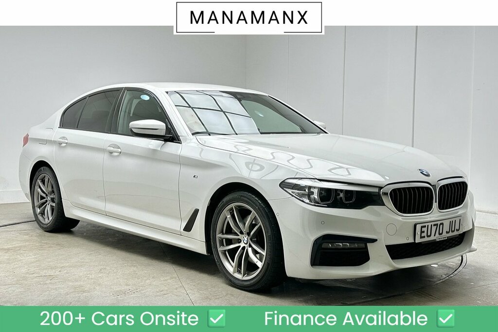 BMW 5 Series 520D Mht M Sport White