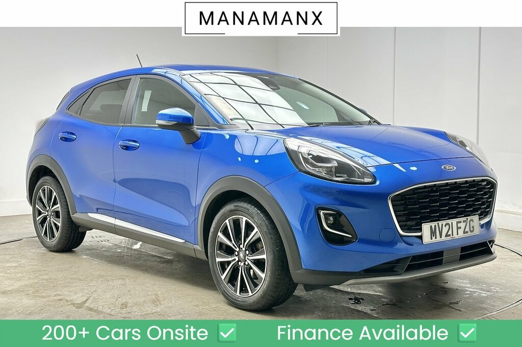 Ford Puma T Ecoboost Mhev Titanium Blue