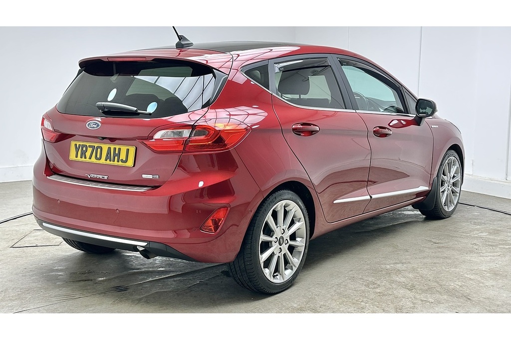 Ford Fiesta T Ecoboost Mhev Vignale Edition YR70AHJ Red #5