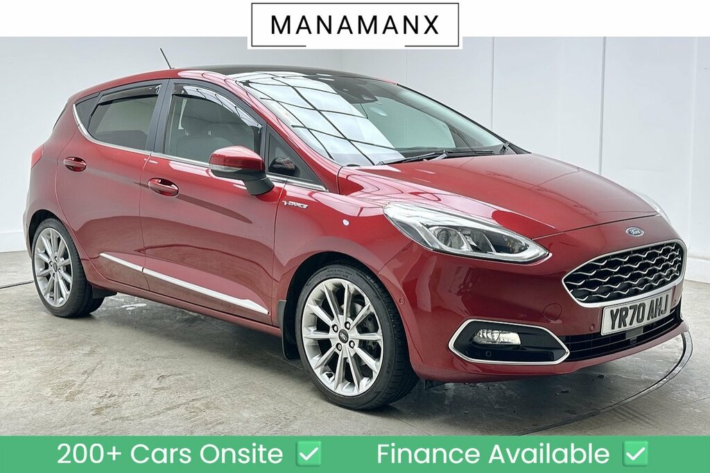 Ford Fiesta T Ecoboost Mhev Vignale Edition Red