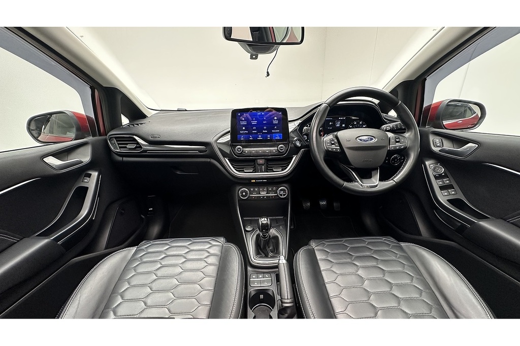 Ford Fiesta T Ecoboost Mhev Vignale Edition YR70AHJ Red #2