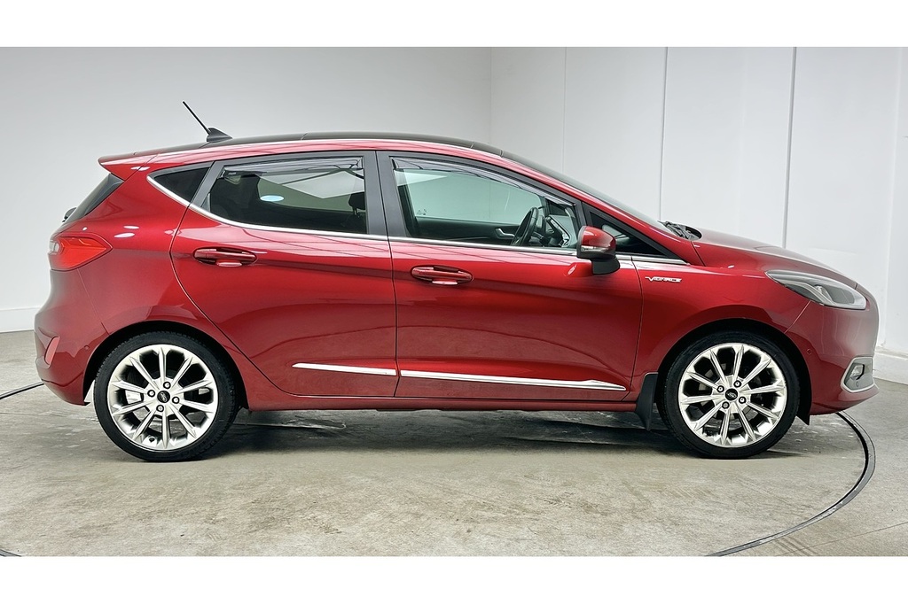 Ford Fiesta T Ecoboost Mhev Vignale Edition YR70AHJ Red #3